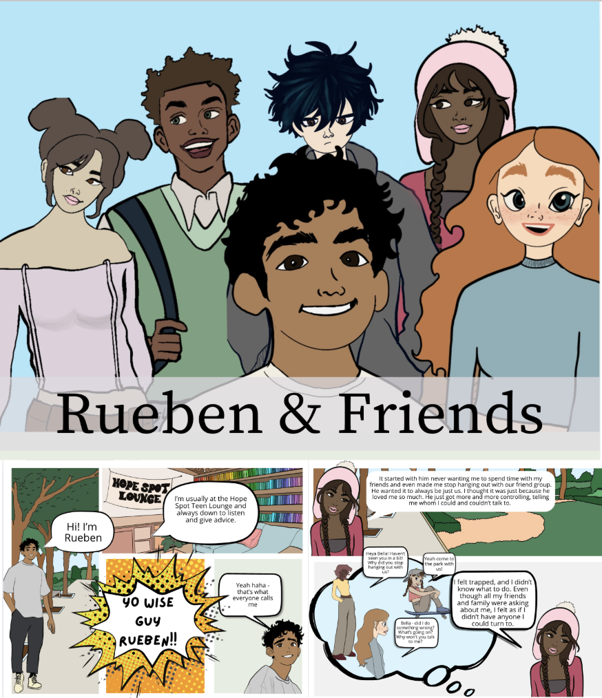 Rueben & Friends Book Pages